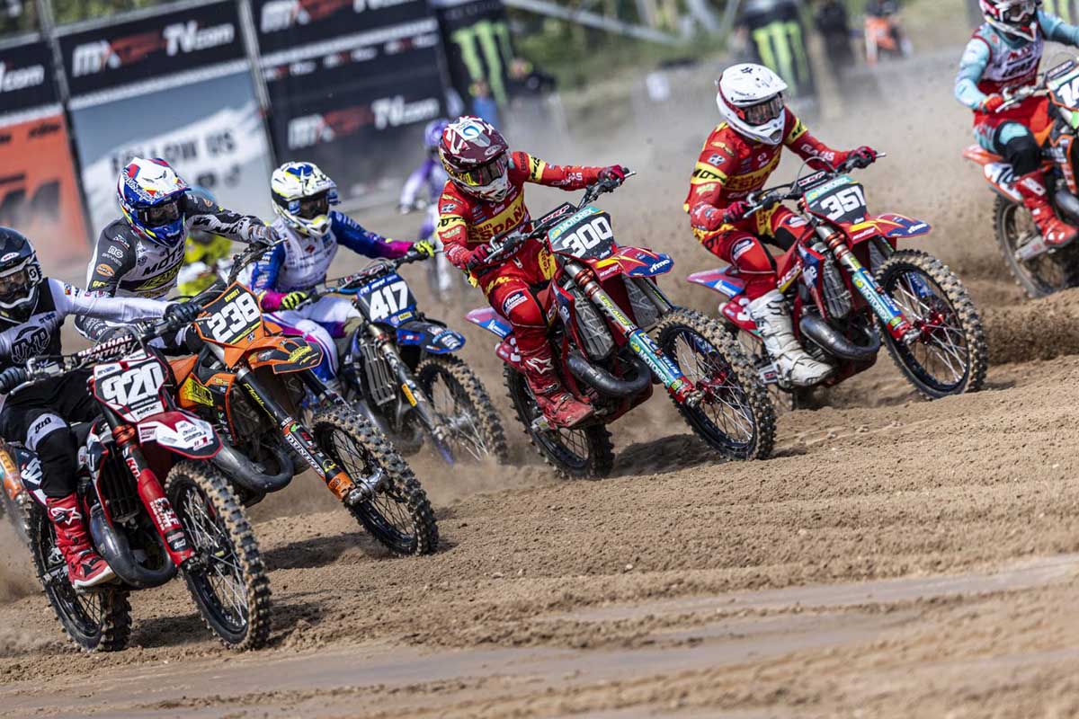 MXGP Letonia: El equipo nacional no se baja del podio