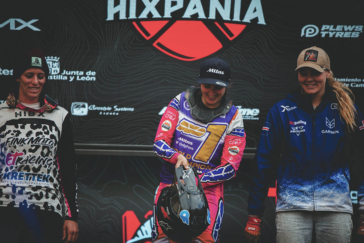 Sandra Gómez, primera campeona del mundo de Hard Enduro