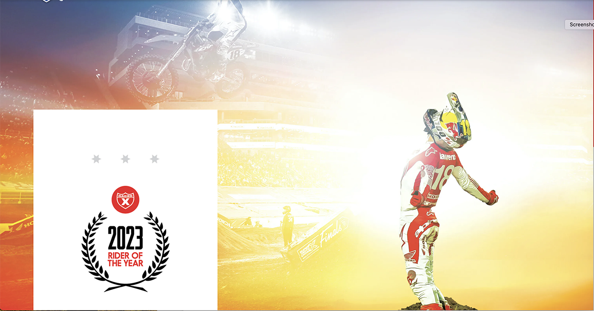 Jett Lawrence: ‘Rider of the Year’ 2023