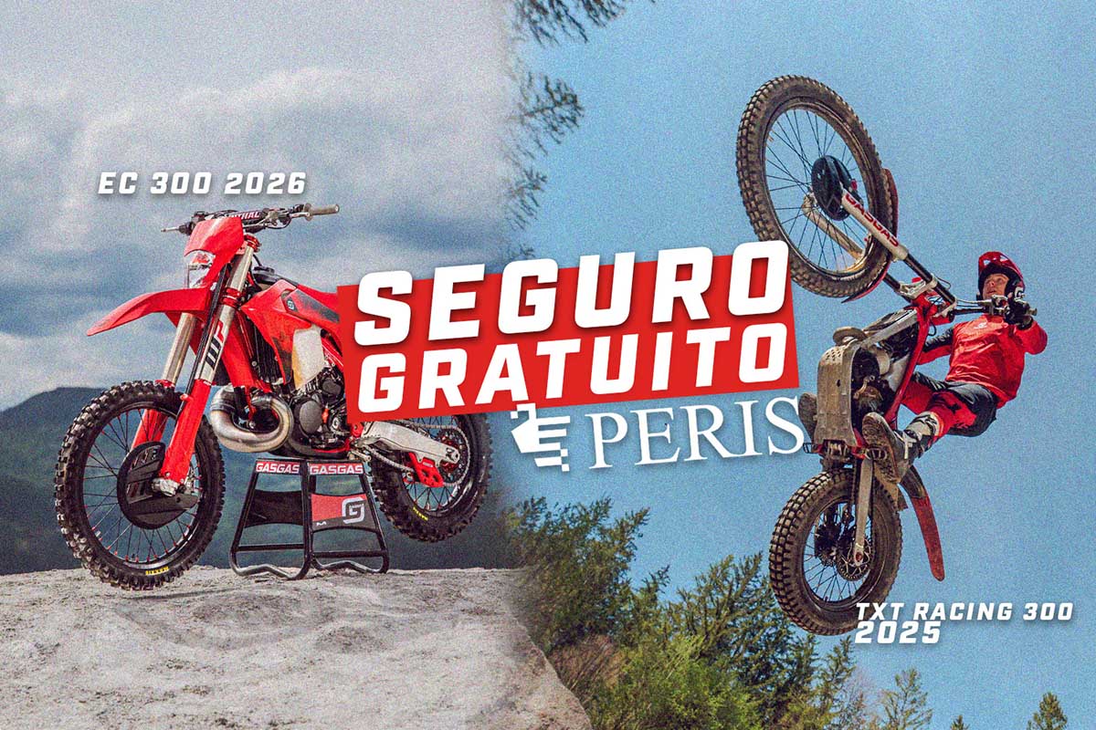 GASGAS lanza seguro gratis en toda su gama Enduro y Trial