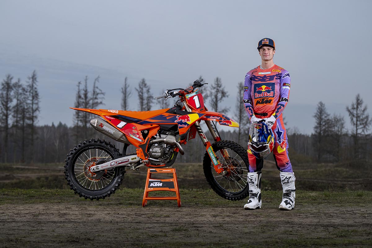 Laengenfelder se prepara para un año histórico con Red Bull KTM Factory Racing en 2026