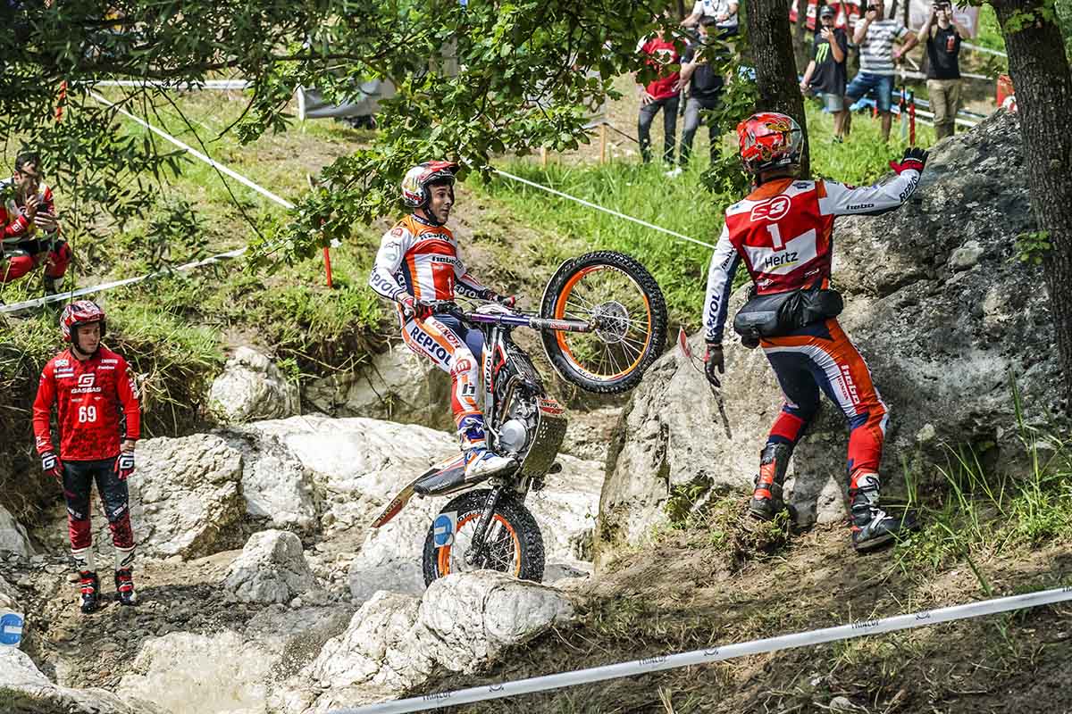 Doblete para el Repsol Honda Trial Team en San Marino