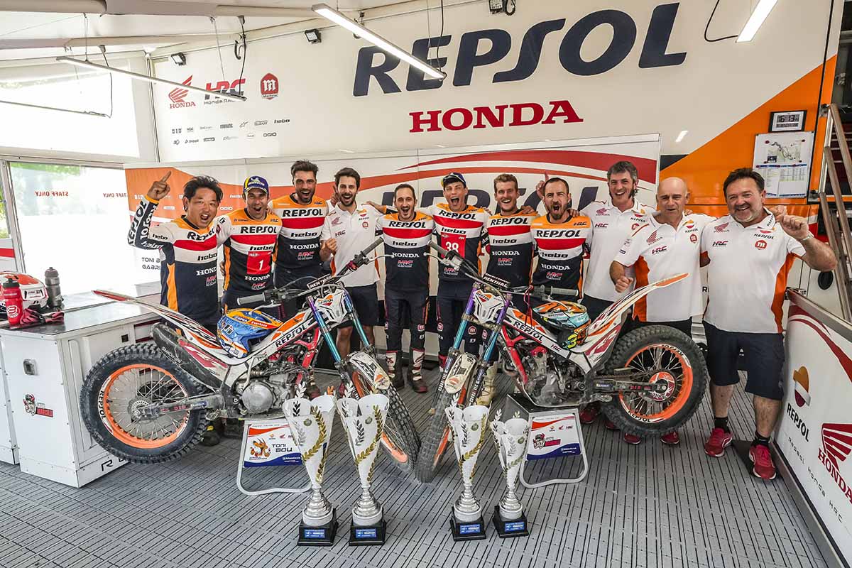 Doblete del Repsol Honda HRC para cerrar San Marino por todo lo alto