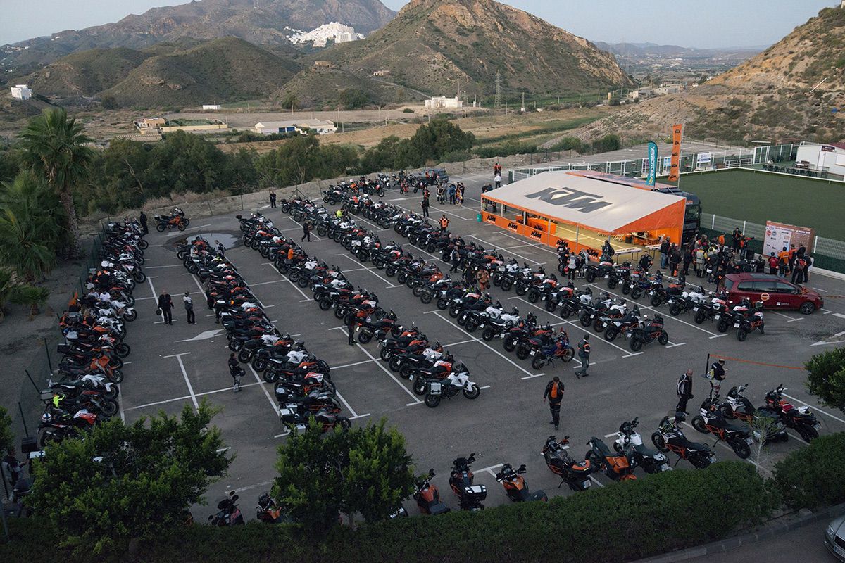 V Reunión KTM Adventure Almería 2018