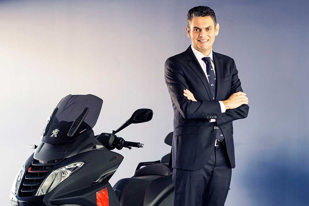 Francisco Domínguez: nuevo Director General de Peugeot Scooters España