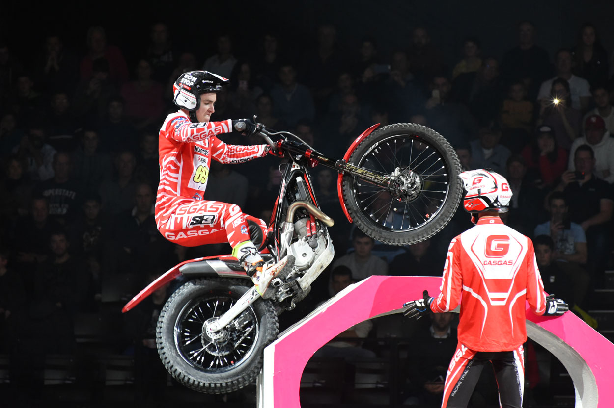 Jaime Busto, primera victoria con Gas Gas en el X Trial de París