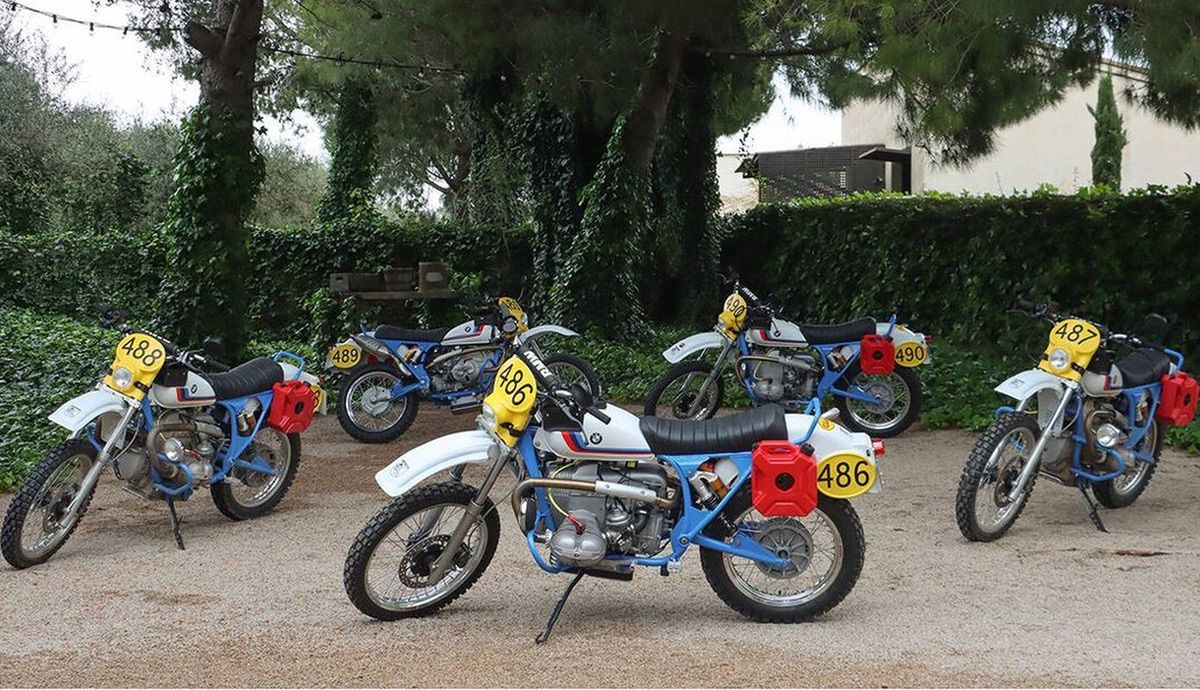 Cinco BMW R 100 RS reconvertidas en auténticas GS del 79