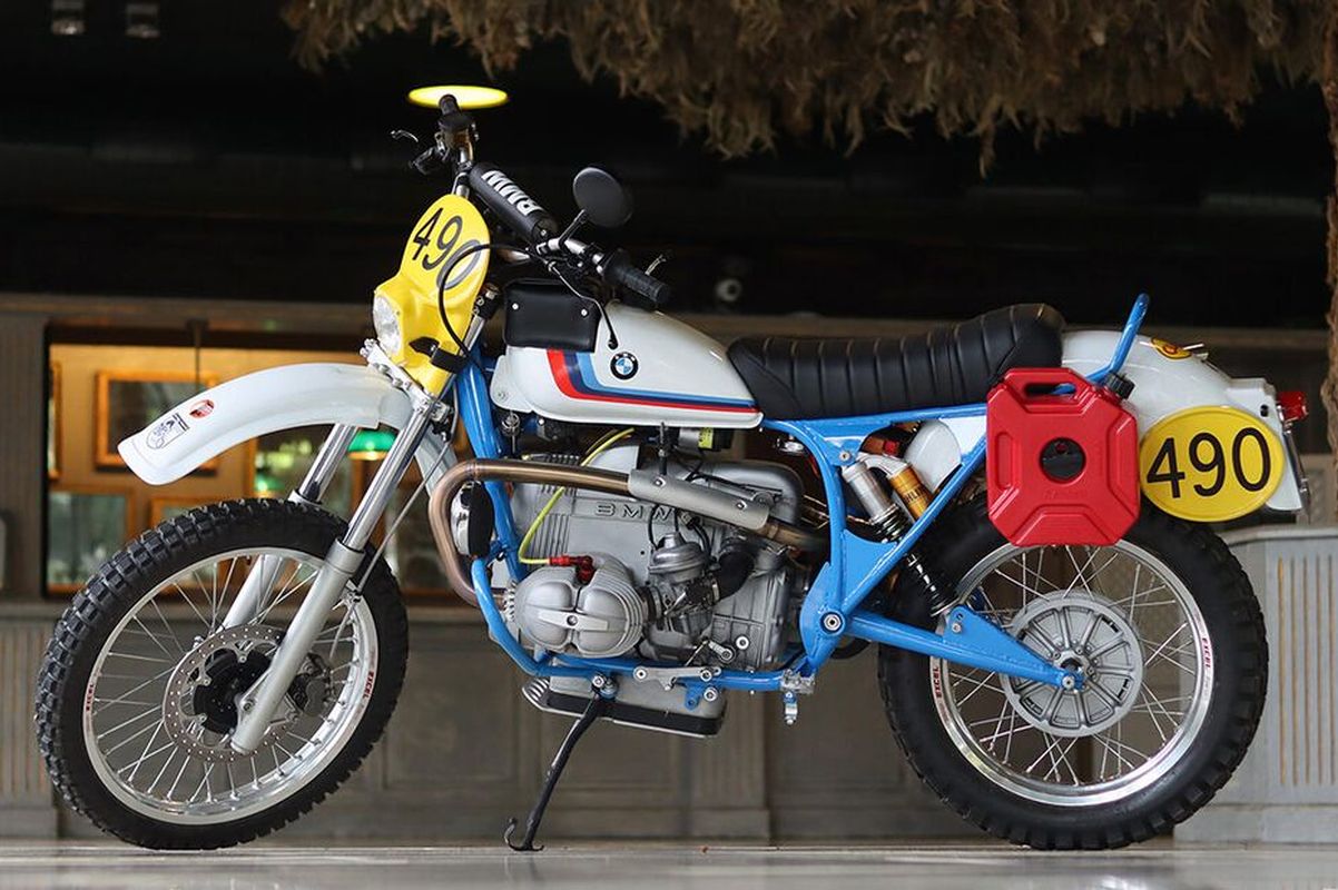 Cinco BMW R 100 RS reconvertidas en auténticas GS del 79