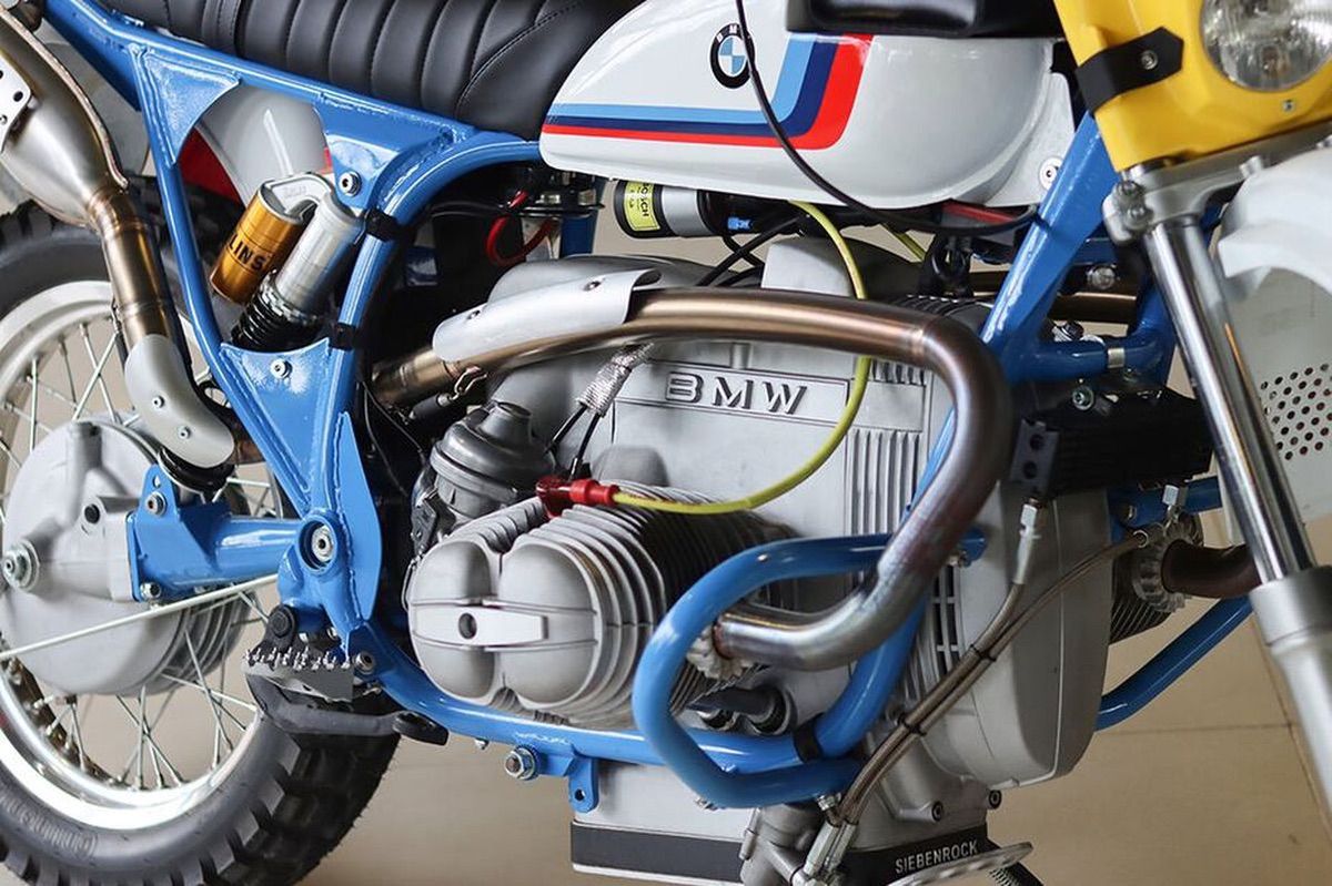 Cinco BMW R 100 RS reconvertidas en auténticas GS del 79