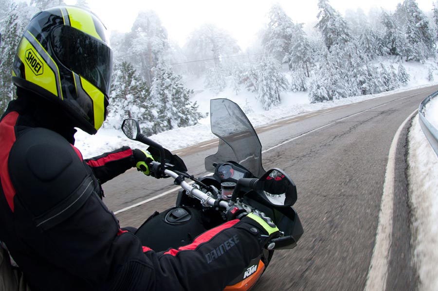YNR ® Cuero Guantes de verano Moto Motocicleta Térmico clima de invierno de nudillo 