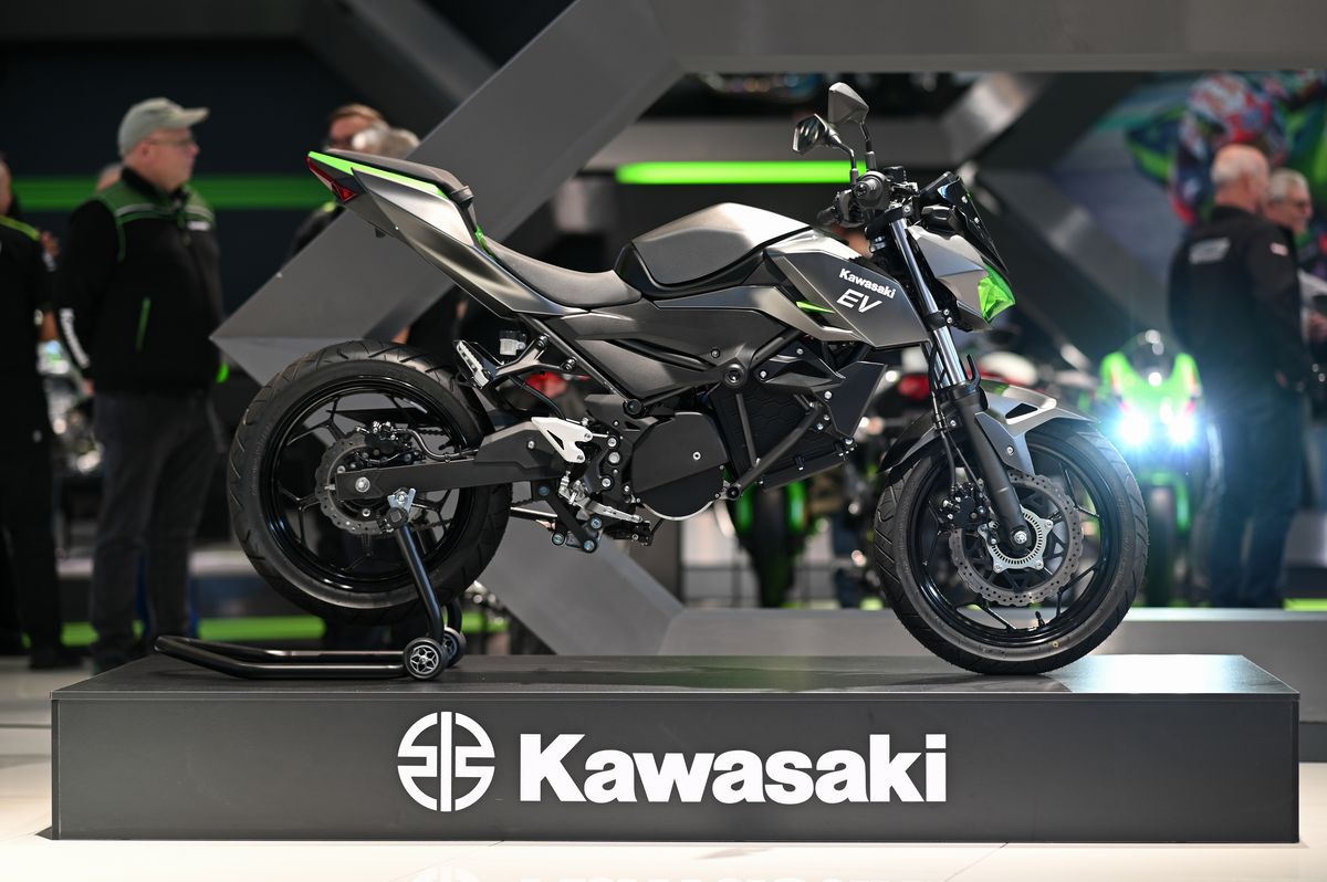 Kawasaki EV: así será su futura eléctrica