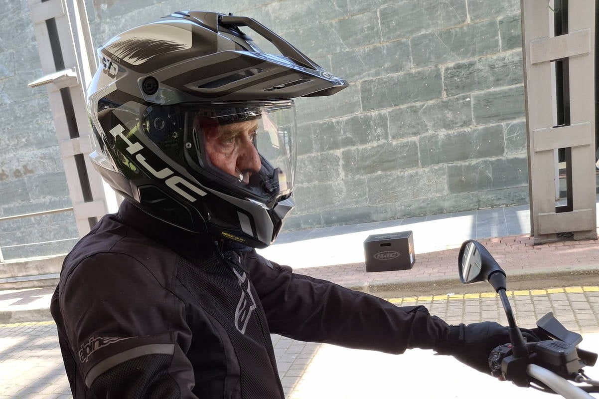 Prueba Casco HJC RPHA 60: la polivalencia de una moto trail, en la cabeza Prueba Casco HJC RPHA 60: la polivalencia de una moto trail, en la cabeza