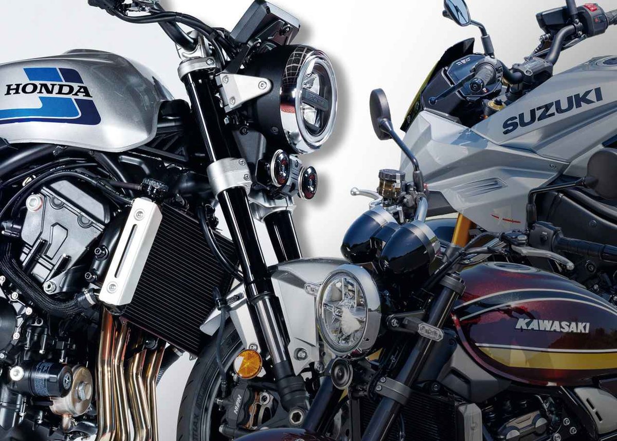 Honda CB1000F, Kawasaki Z900RS y Suzuki Katana: Â¿quÃ© retro elegir?