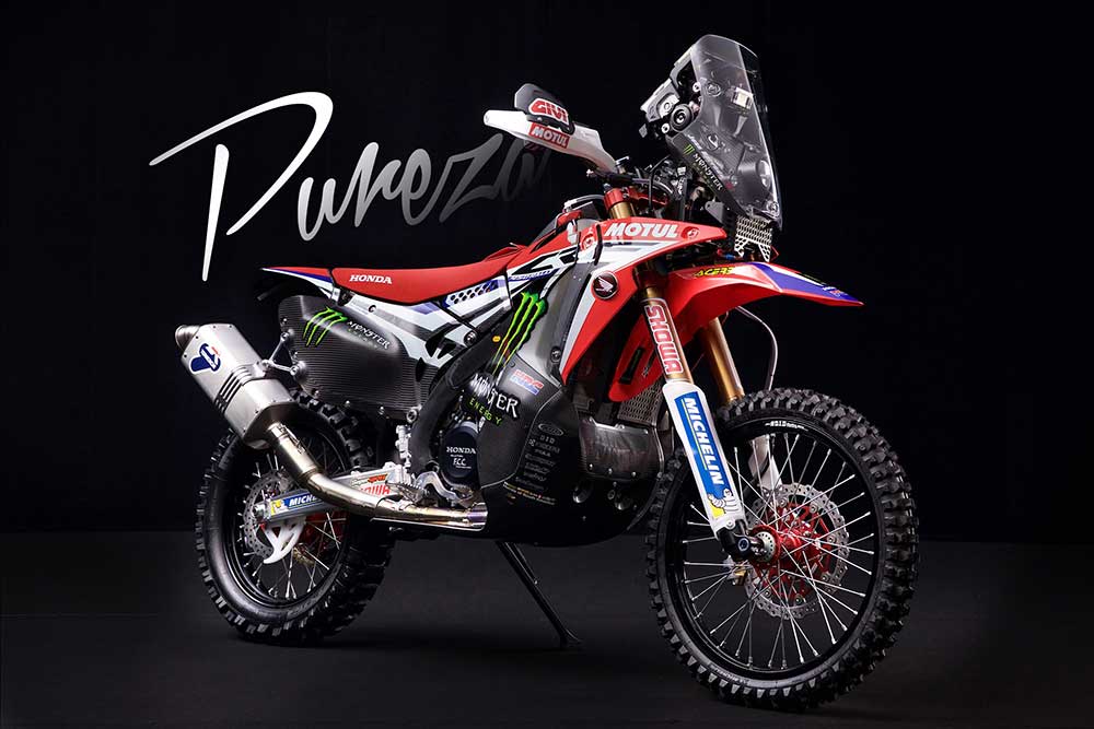 Honda CRF 450 Rally: La moto de Barreda