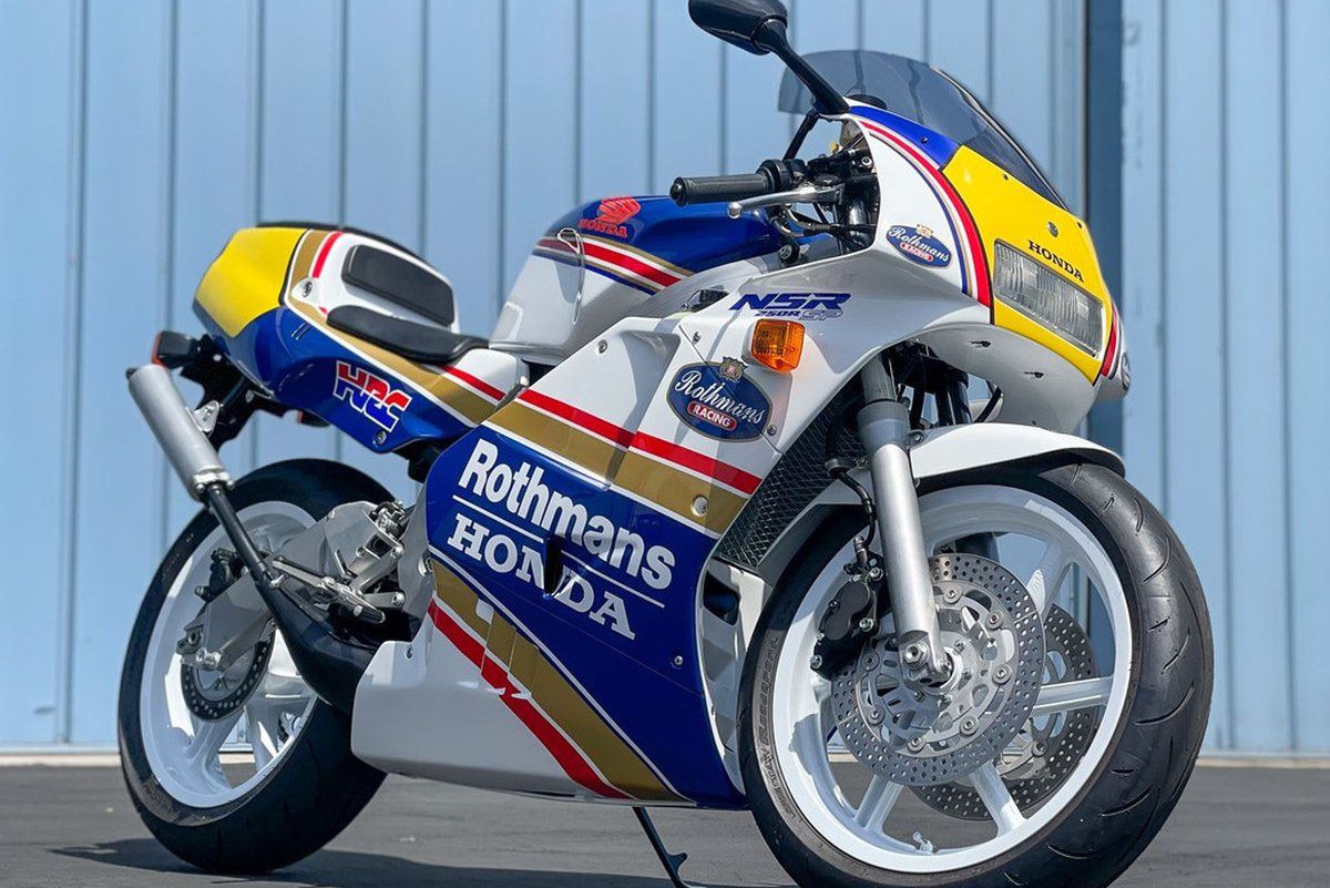 Moto de ensueño: Honda NSR250R SP Rothmans 1992