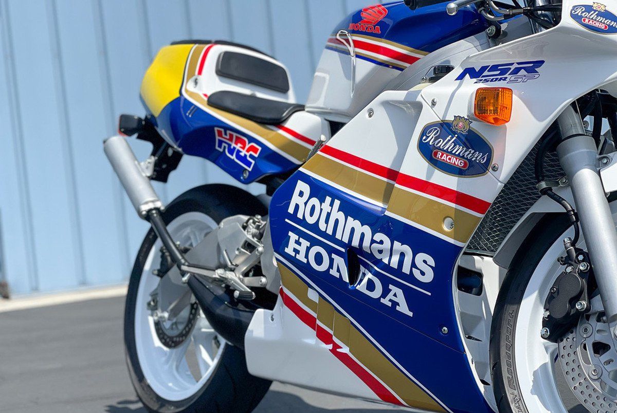 Moto de ensueño: Honda NSR250R SP Rothmans 1992