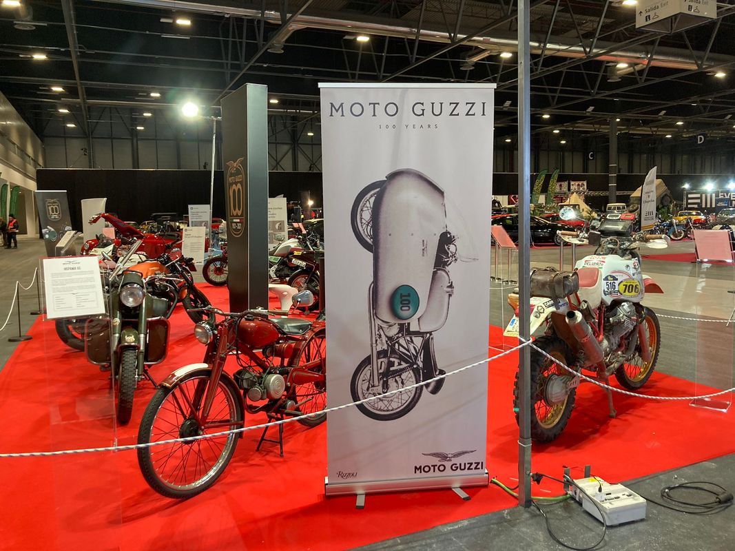 Moto Guzzi asiste al Salón Retromóvil de IFEMA 2021 Moto Guzzi asiste al Salón Retromóvil de IFEMA 2021