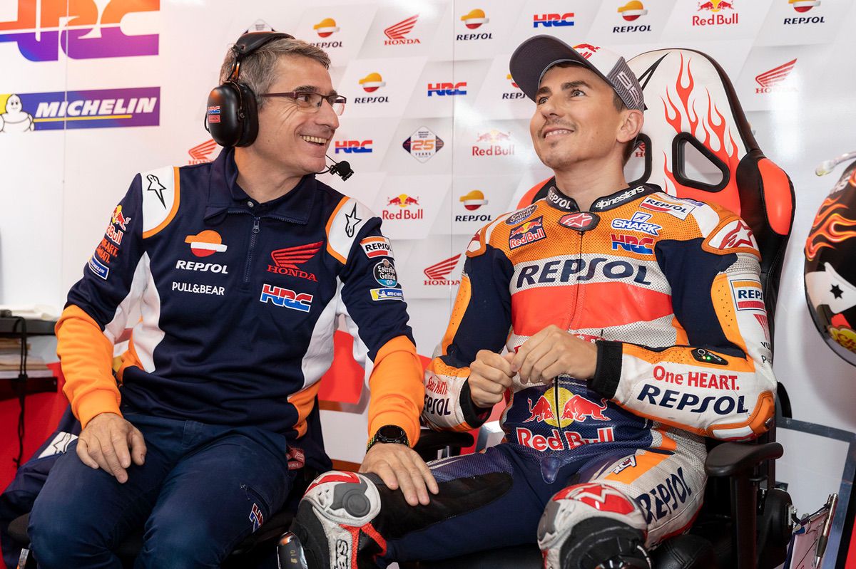 Todo el mundo cuestiona la continuidad de Jorge Lorenzo en el equipo Honda HRC