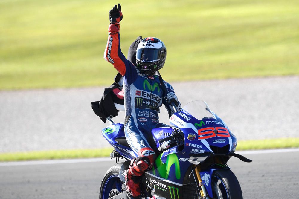 Jorge Lorenzo se despidió de Yamaha MotoGP en el GP de Valencia