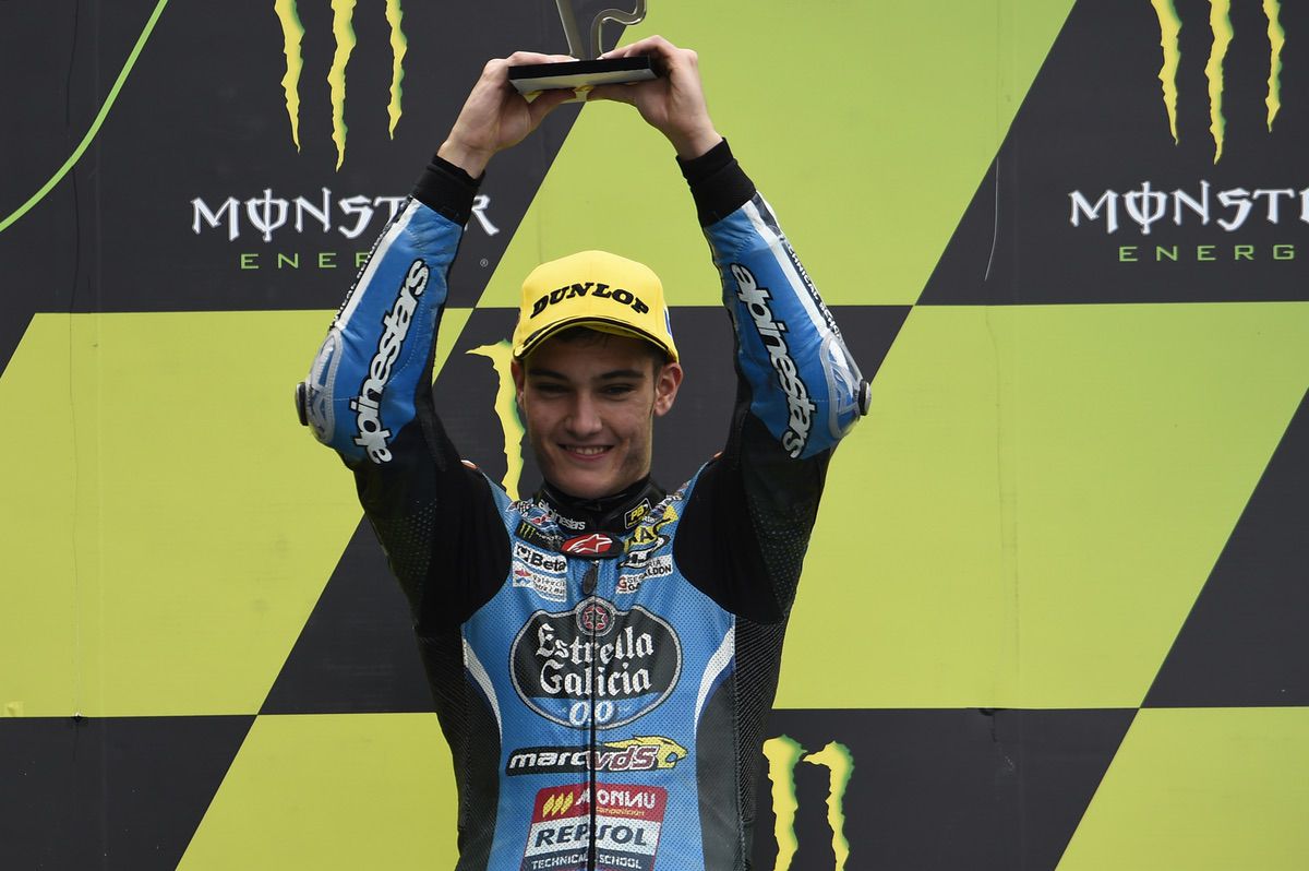 Jorge Navarro se sube al podio en el GP de Francia de Moto3 Jorge Navarro se sube al podio en el GP de Francia de Moto3