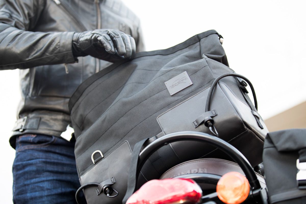 ‘Garage Attitude’, la nueva gama de bolsas para moto de Kappa