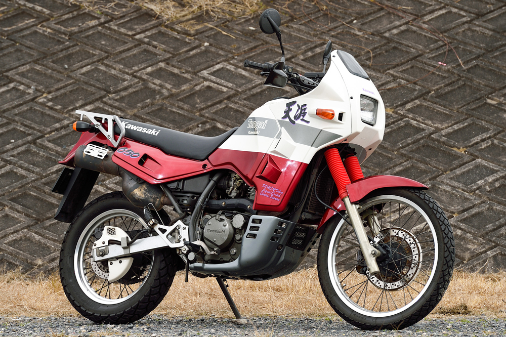 Motos con historia: Kawasaki KLR 650 Tengai
