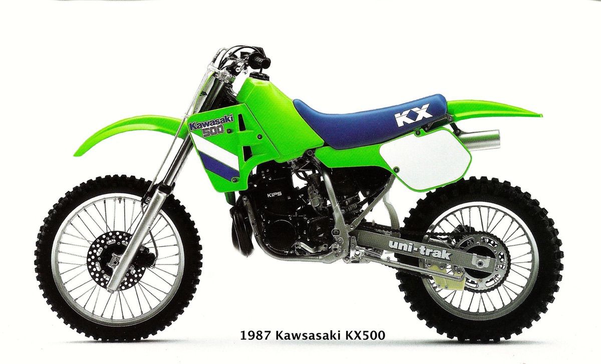 Kawasaki KX500: Rara avis