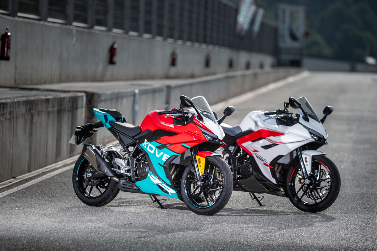 KOVE 350 RR y 450 RR: deportivas de bolsillo ideales para cualquier edad
