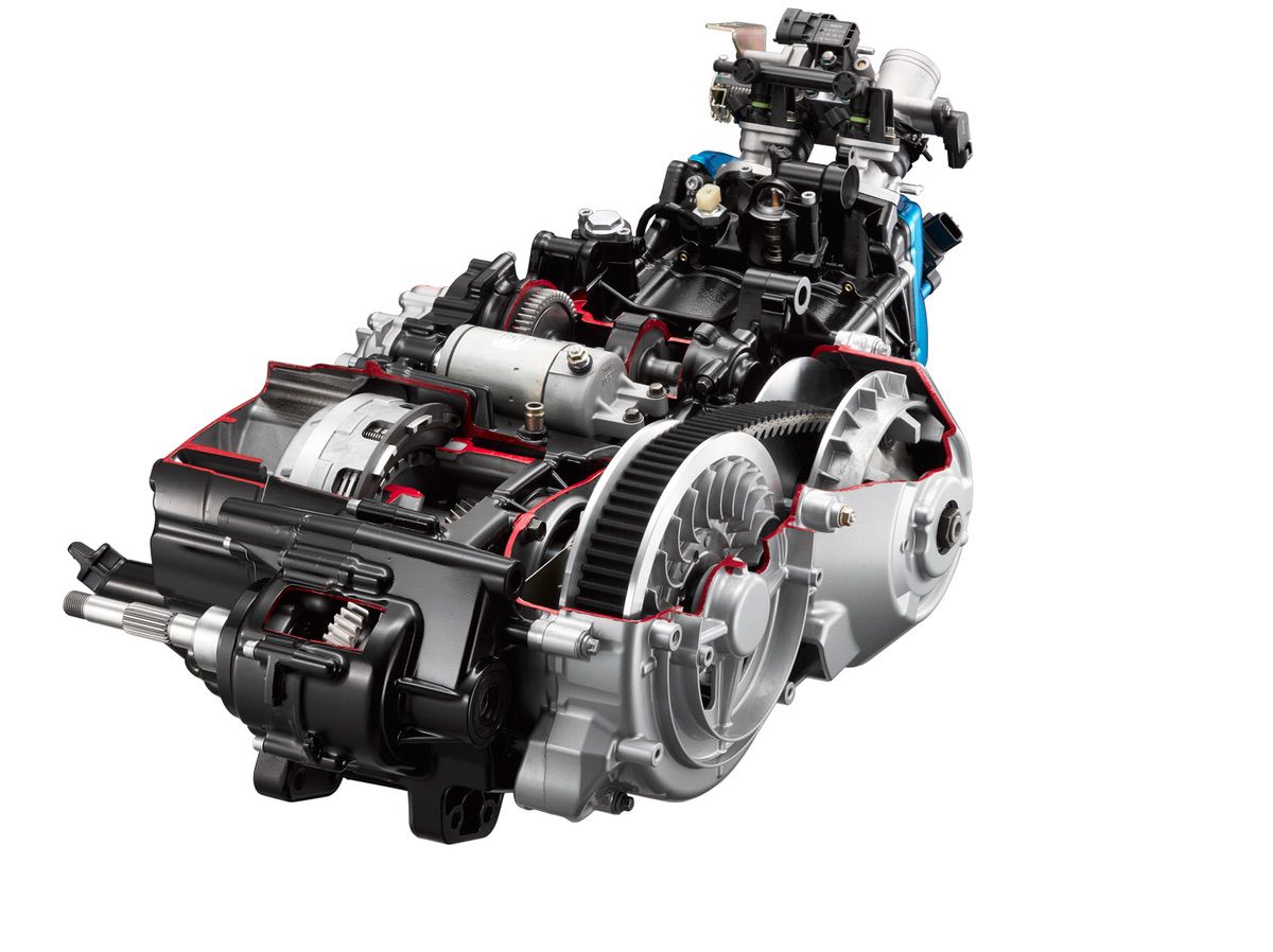 Prueba KYMCO AK 550: motor Prueba KYMCO AK 550: motor