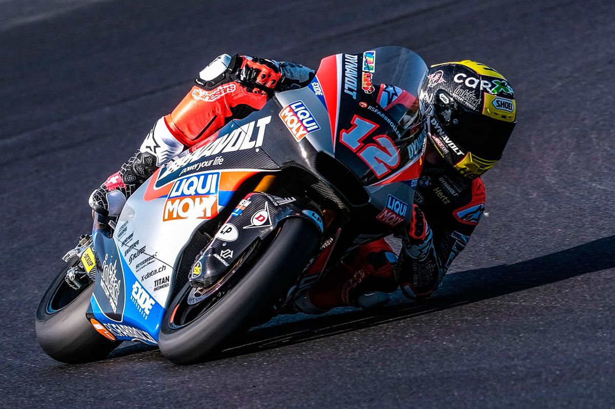 Thomas Luthi hizo valer su experiencia en los entrenamientos del viernes de Moto2 en Argentina