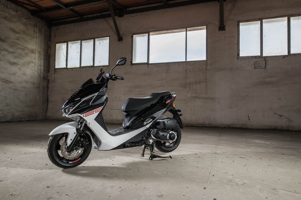 Mission 125, el nuevo scooter deportivo de Malaguti