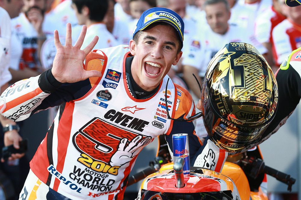 Marc Marquez, campeon del mundo MotoGP  2016