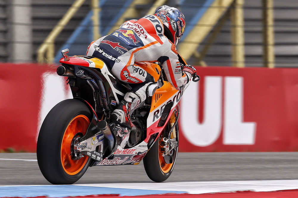 Marc Marquez durante el GP de Assen Marc Marquez durante el GP de Assen