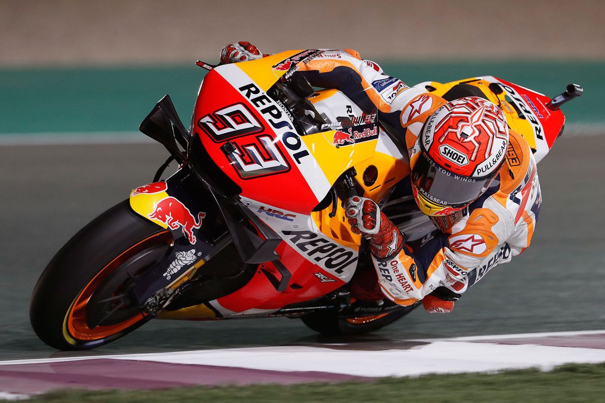Marc Márquez fue segundo en la carrera de MotoGP del GP de Qatar 2019
