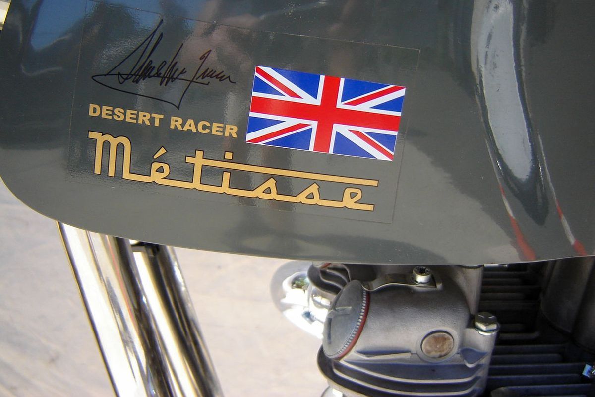Moto de ensueño: Metisse Desert Racer ¡la moto de Steve McQueen!