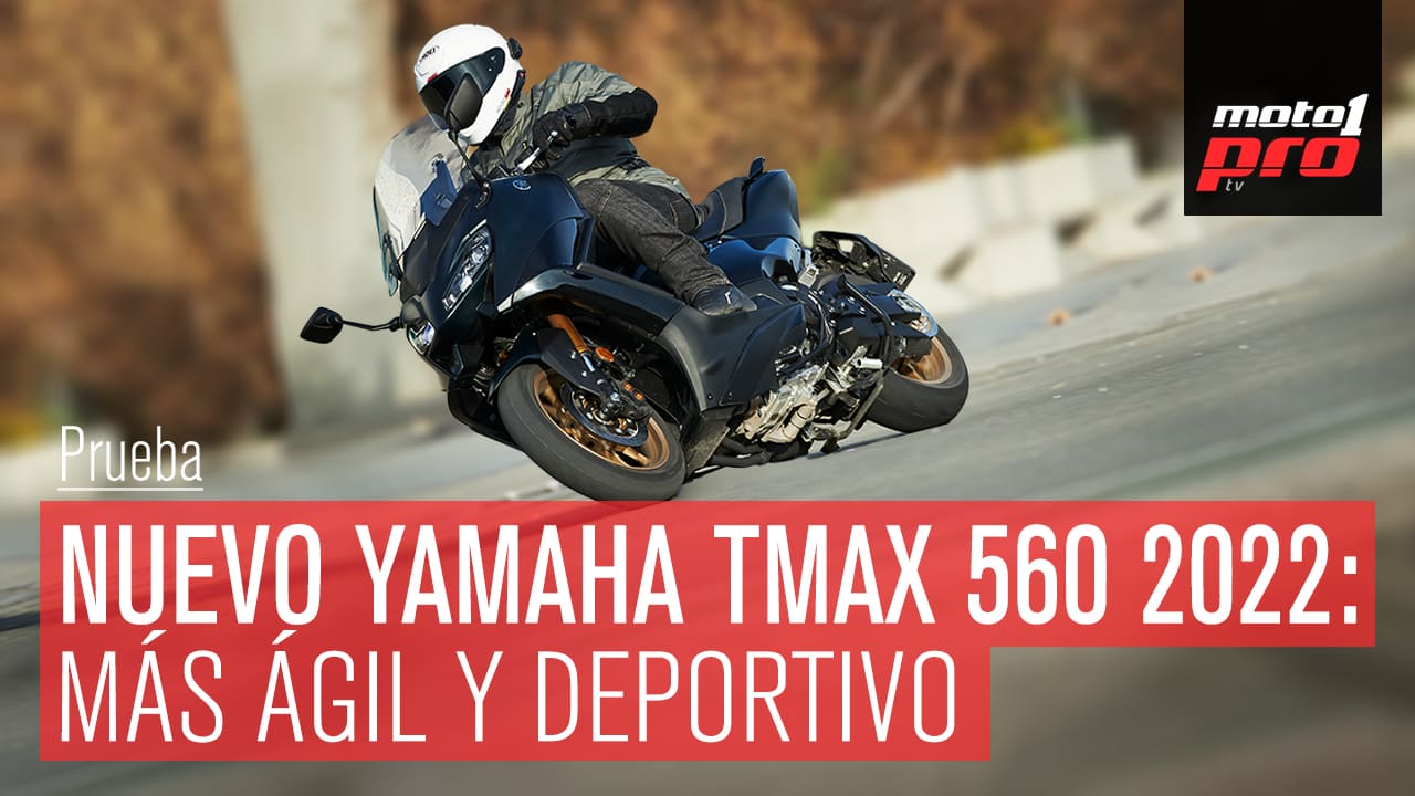 Vídeo | Prueba Yamaha TMAX 560 2022: más ágil y deportivo