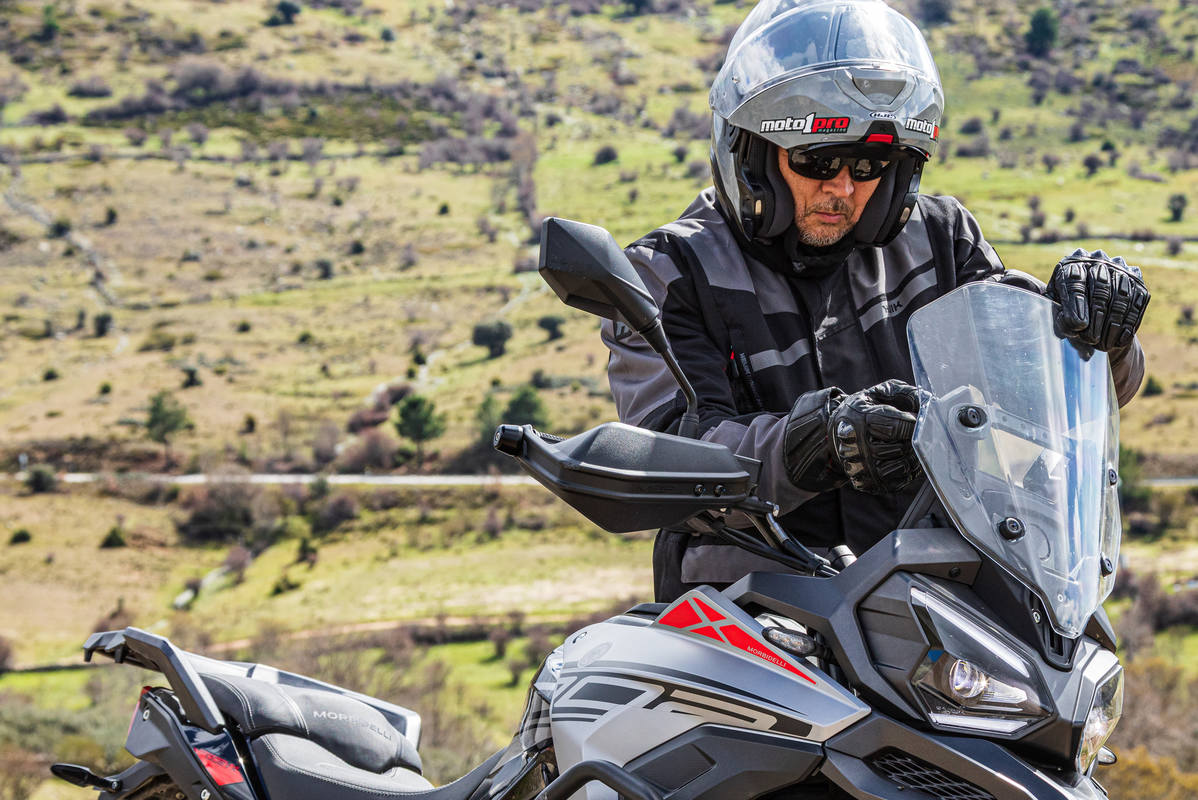 Prueba Morbidelli T1002VX: la refinada gran trail V2 china Prueba Morbidelli T1002VX: la refinada gran trail V2 china