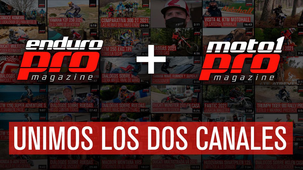 Unificamos los canales de Moto1Pro y EnduroPro en Youtube