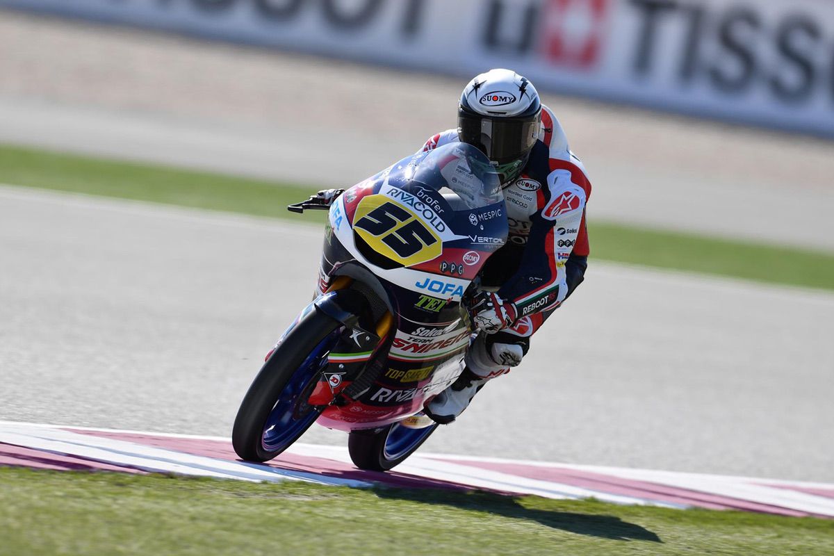 Romano Fenati logró la pole en Moto3 en el Gran Premio de Austria