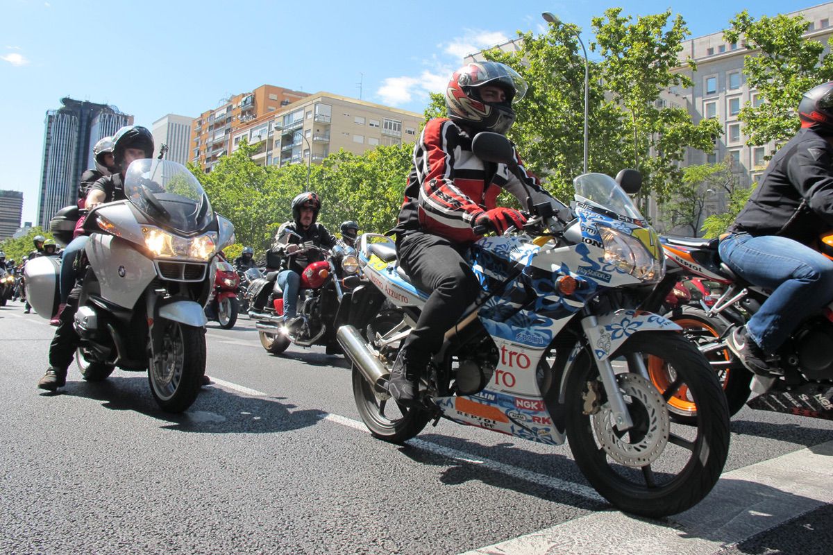 Madrid restringirá el aparcamiento de motos