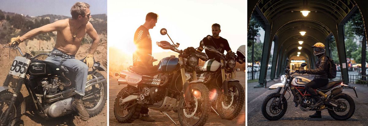 Motos scrambler