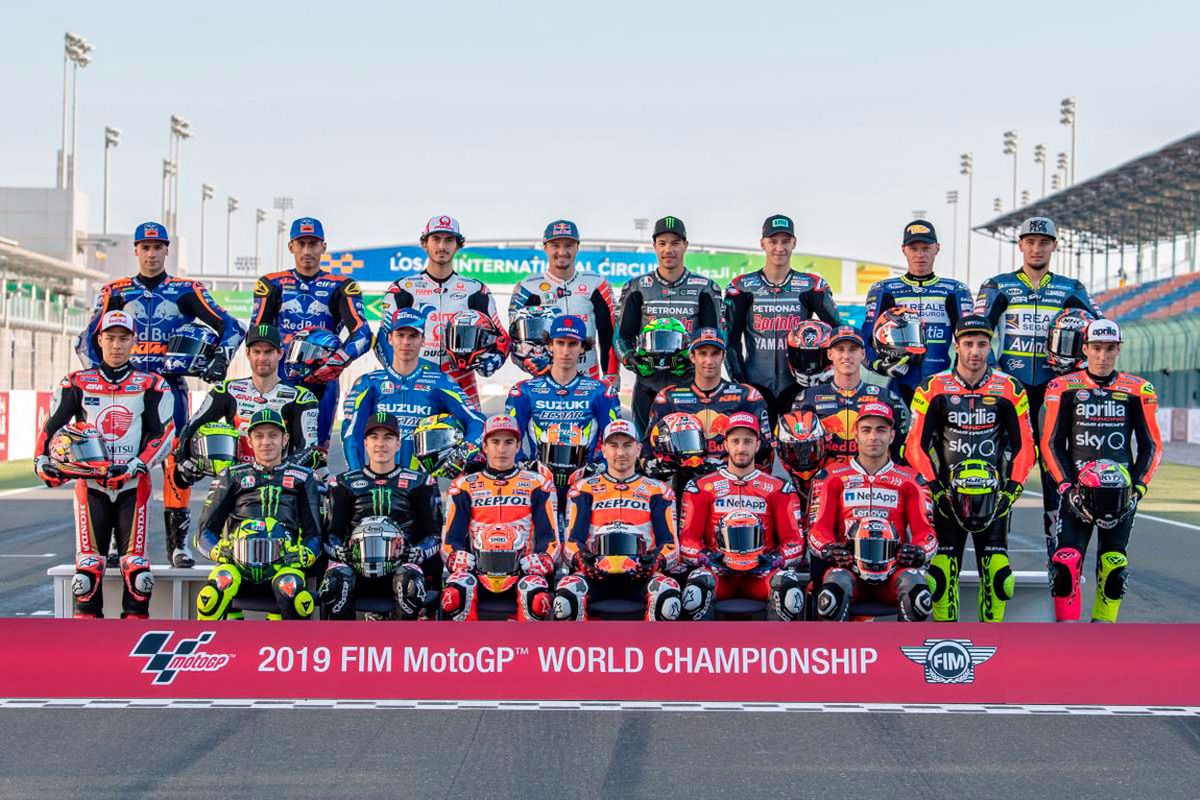 Todos los pilotos MotoGP 2019
