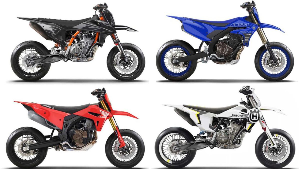 Cuatro Supermotard de ensueÃ±o que no verÃ¡s en la calle
