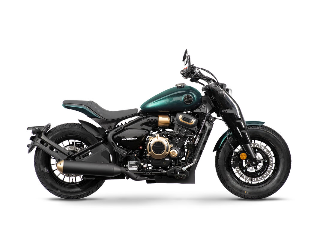 Cyclone RA600: la llamativa custom que se pilota como una naked