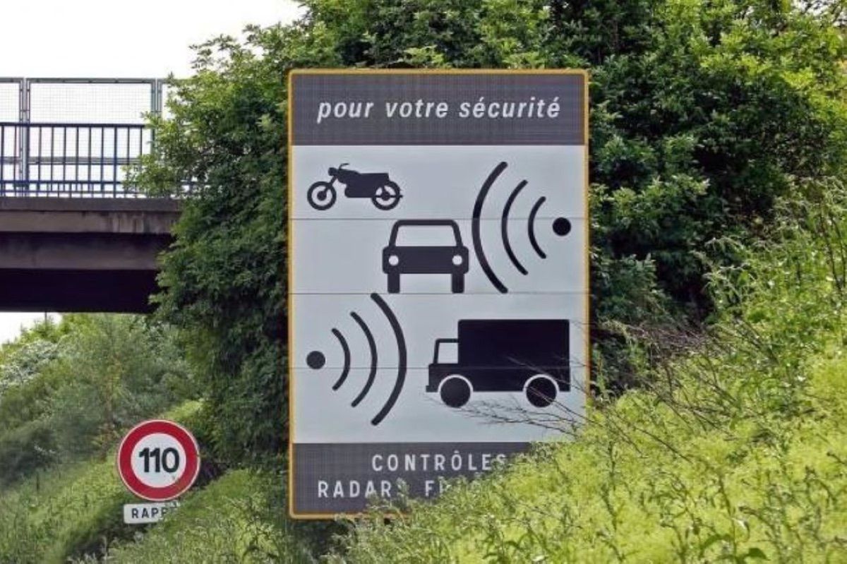 Polémica en Francia: mayoría de multas por radar, despistes
