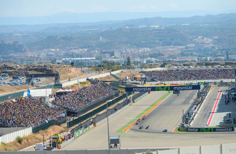 Récord de asistencia en el Gran Premio de Aragón 2016