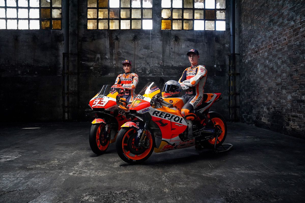 Marc Márquez y Pol Espargaró juntos por primera vez en el Repsol Honda Team
