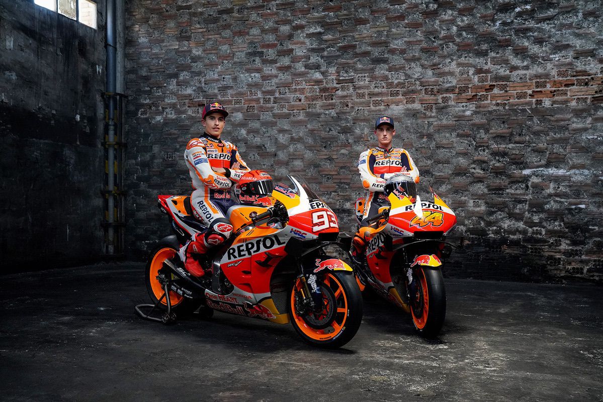 Marc Márquez y Pol Espargaró juntos por primera vez en el Repsol Honda Team
