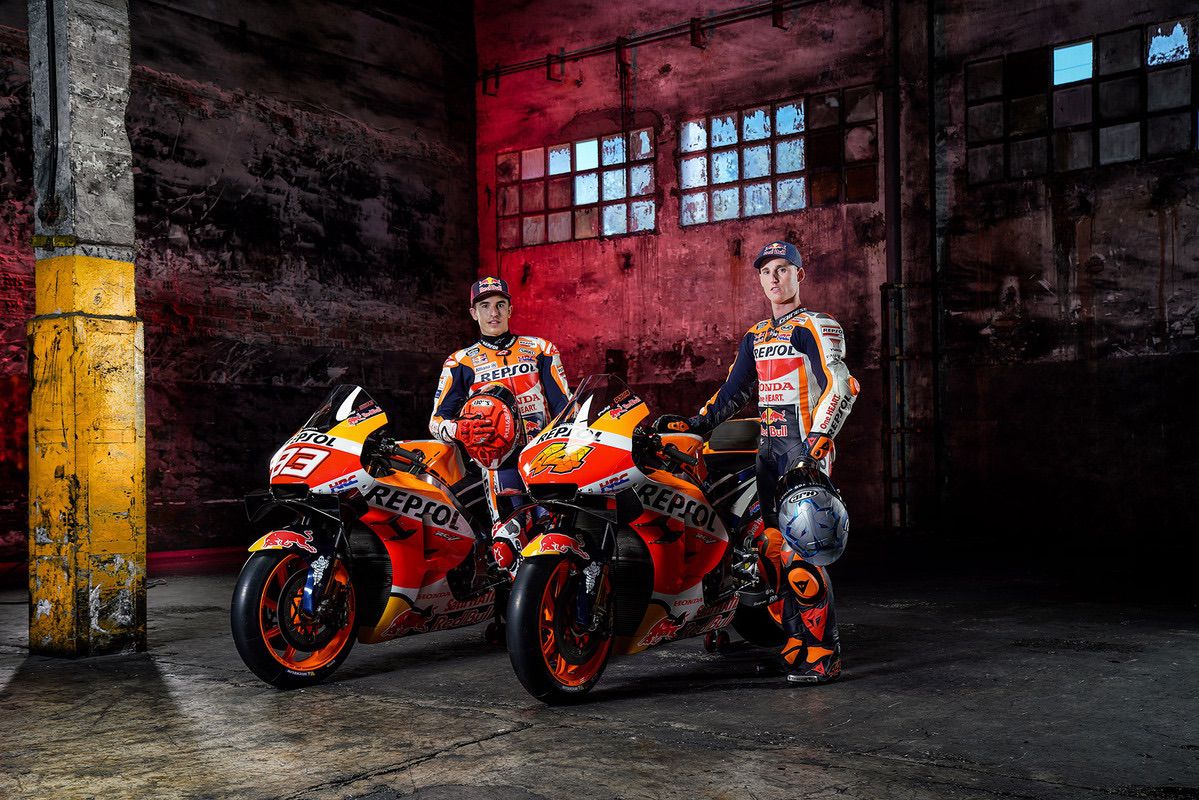 Marc Márquez y Pol Espargaró juntos por primera vez en el Repsol Honda Team