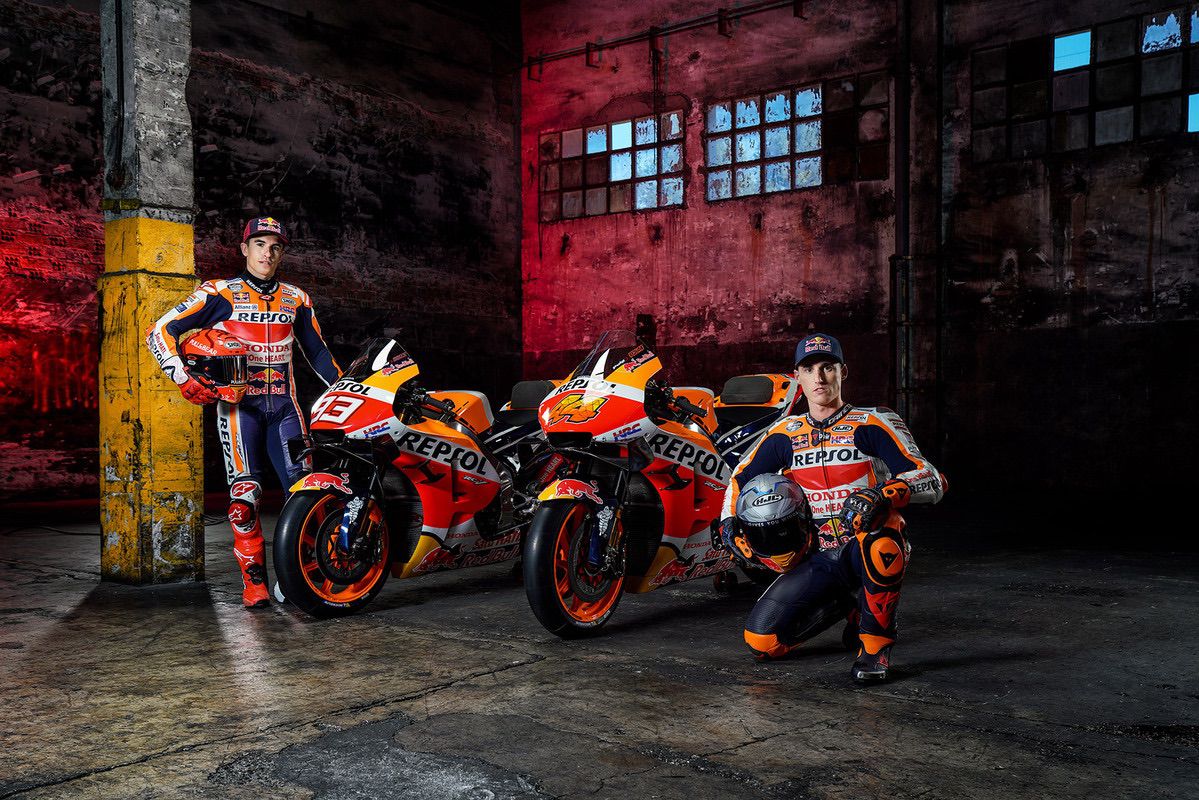 Marc Márquez y Pol Espargaró juntos por primera vez en el Repsol Honda Team